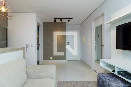 Sala de apartamento para alugar com 1 quarto, 43m² em Jardim Aeroporto, São Paulo