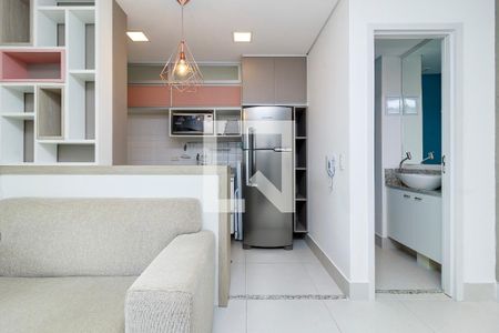 Sala de apartamento para alugar com 1 quarto, 43m² em Jardim Aeroporto, São Paulo