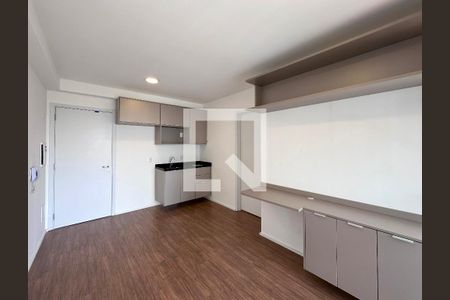 Sala de apartamento para alugar com 1 quarto, 35m² em Campo Belo, São Paulo