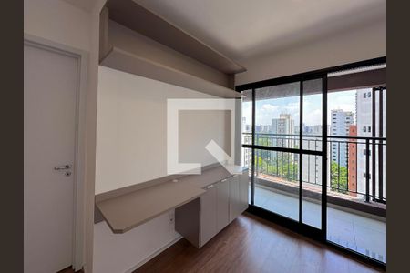 Sala de apartamento para alugar com 1 quarto, 35m² em Campo Belo, São Paulo