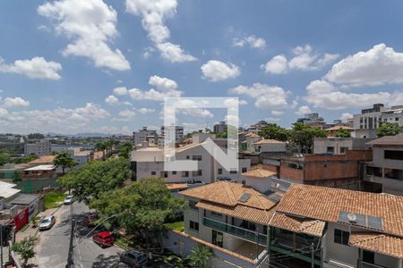 Vista do quarto de apartamento à venda com 2 quartos, 64m² em Cabral, Contagem