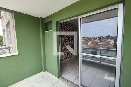 Varanda  de apartamento à venda com 3 quartos, 70m² em Taquara, Rio de Janeiro