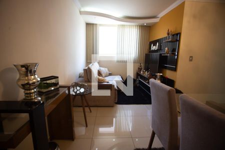 Sala de apartamento à venda com 3 quartos, 72m² em Cinquentenario, Belo Horizonte