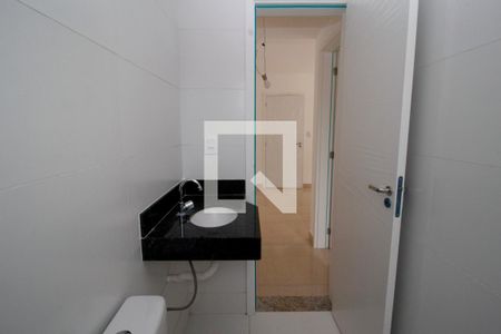 Banheiro Social de apartamento à venda com 2 quartos, 48m² em Santa Efigênia, Belo Horizonte