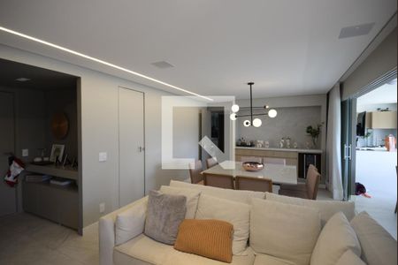 Sala de apartamento à venda com 3 quartos, 140m² em Vila Dom Pedro I, São Paulo