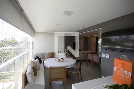 Varanda gourmet de apartamento à venda com 3 quartos, 140m² em Vila Dom Pedro I, São Paulo