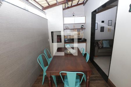 Área gourmet de apartamento à venda com 3 quartos, 140m² em Riacho das Pedras, Contagem