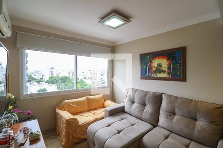 Sala de apartamento à venda com 3 quartos, 78m² em Santana, Porto Alegre