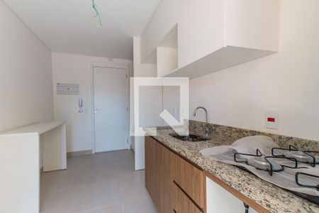 Sala e Cozinha   de apartamento para alugar com 1 quarto, 35m² em Vila Maria Alta, São Paulo