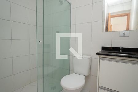 Banheiro Social  de apartamento para alugar com 1 quarto, 59m² em Ferrazópolis, São Bernardo do Campo