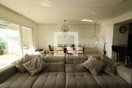 Sala de estar de apartamento à venda com 3 quartos, 320m² em Cristal, Porto Alegre