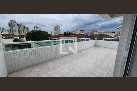 Varanda gourmet de apartamento para alugar com 2 quartos, 53m² em Embaré, Santos