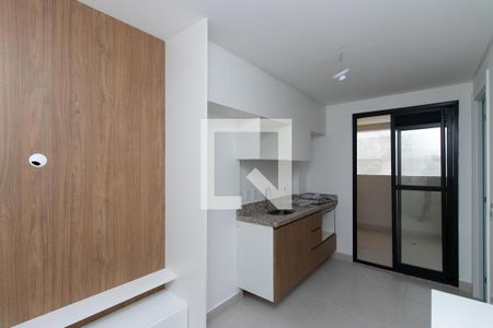 Sala/Cozinha de apartamento para alugar com 1 quarto, 35m² em Vila Maria Alta, São Paulo