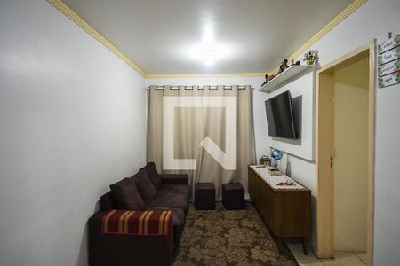 Sala de apartamento à venda com 3 quartos, 51m² em Parque Marabá, Taboão da Serra