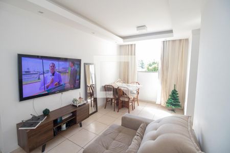 Sala de apartamento à venda com 2 quartos, 48m² em Bom Retiro, Betim