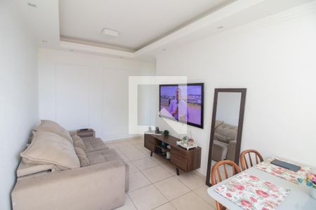 Sala de apartamento à venda com 2 quartos, 48m² em Bom Retiro, Betim