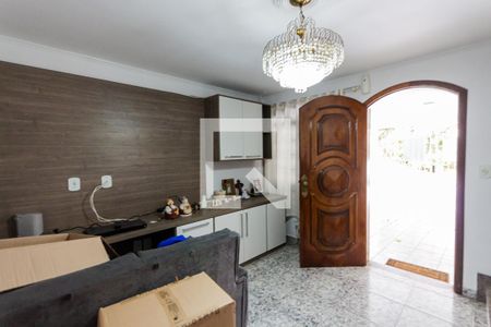 Sala  de casa para alugar com 2 quartos, 135m² em Vila Camilópolis, Santo André