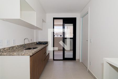 Sala e Cozinha de apartamento para alugar com 1 quarto, 35m² em Vila Maria Alta, São Paulo