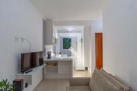 Sala e Cozinha Integrada  de apartamento à venda com 2 quartos, 40m² em Jardim Matarazzo, São Paulo