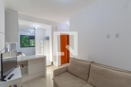 Sala e Cozinha Integrada  de apartamento à venda com 2 quartos, 40m² em Jardim Matarazzo, São Paulo