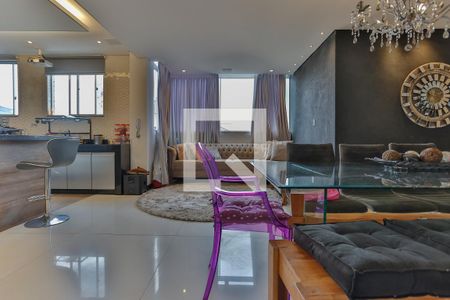 Sala de apartamento à venda com 3 quartos, 198m² em Estoril, Belo Horizonte