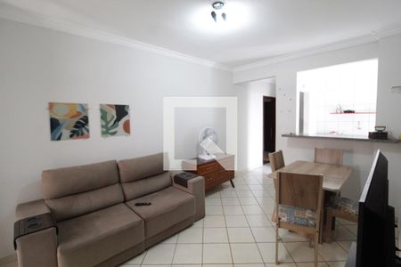 Sala de apartamento para alugar com 2 quartos, 50m² em Santa Mônica, Uberlândia