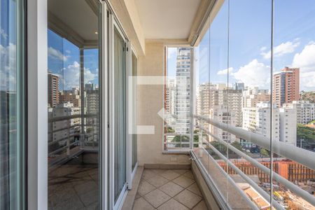 Varanda de apartamento à venda com 1 quarto, 52m² em Pinheiros, São Paulo