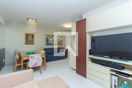 Sala de apartamento à venda com 3 quartos, 105m² em Funcionários, Belo Horizonte