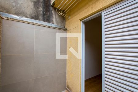 Varanda do quarto 1 de apartamento à venda com 2 quartos, 51m² em Vila Tibiriçá, Santo André