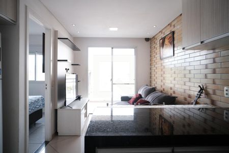 Cozinha de apartamento à venda com 1 quarto, 33m² em Jardim Santa Teresinha, São Paulo