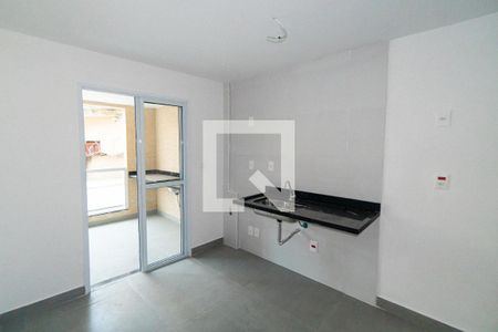 Sala/Cozinha de apartamento para alugar com 2 quartos, 47m² em Vila Gea, São Paulo