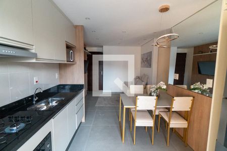 Sala/Cozinha de apartamento para alugar com 2 quartos, 51m² em Vila Gea, São Paulo