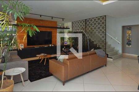 Sala de casa de condomínio à venda com 6 quartos, 431m² em Barra da Tijuca, Rio de Janeiro
