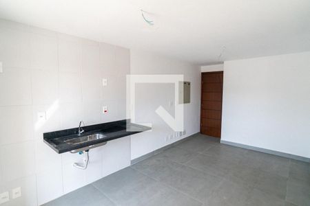 Sala/Cozinha de apartamento à venda com 2 quartos, 51m² em Vila Gea, São Paulo