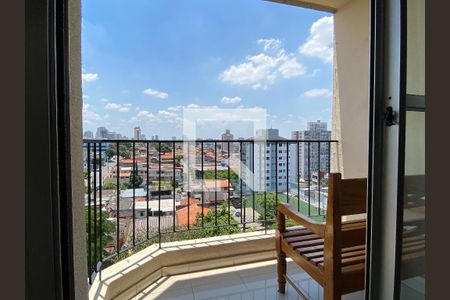 Varanda da Sala de apartamento para alugar com 2 quartos, 62m² em Vila Santa Catarina, São Paulo