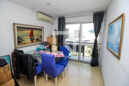 Sala de Estar de apartamento à venda com 3 quartos, 110m² em Botafogo, Rio de Janeiro