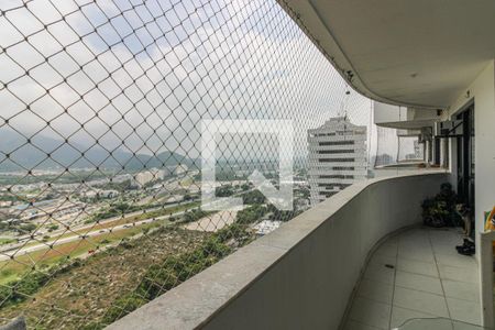 Varanda de apartamento à venda com 3 quartos, 152m² em Recreio dos Bandeirantes, Rio de Janeiro
