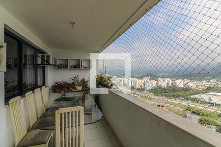 Varanda de apartamento à venda com 3 quartos, 152m² em Recreio dos Bandeirantes, Rio de Janeiro