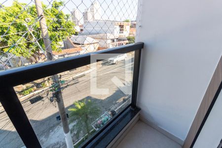 Varanda da Sala de apartamento para alugar com 2 quartos, 41m² em Penha de França, São Paulo