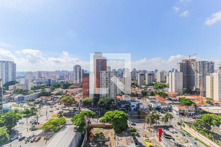 Vista Sala de apartamento para alugar com 1 quarto, 70m² em Chácara Gaivotas, São Paulo