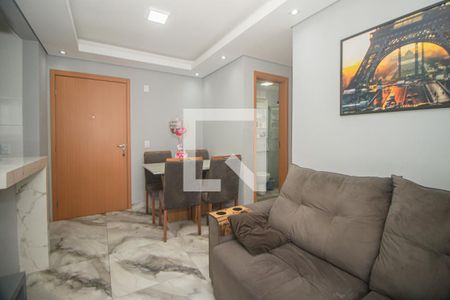 Sala de apartamento à venda com 2 quartos, 49m² em Costa E Silva, Porto Alegre