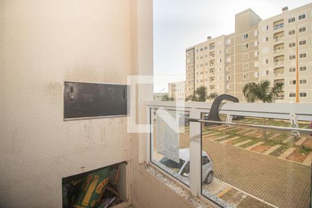 Varanda da Sala de apartamento à venda com 2 quartos, 49m² em Costa E Silva, Porto Alegre