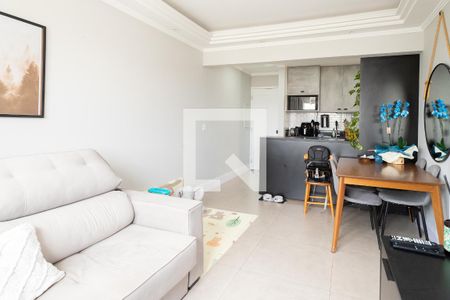 Sala de apartamento para alugar com 3 quartos, 69m² em Taboão, São Bernardo do Campo