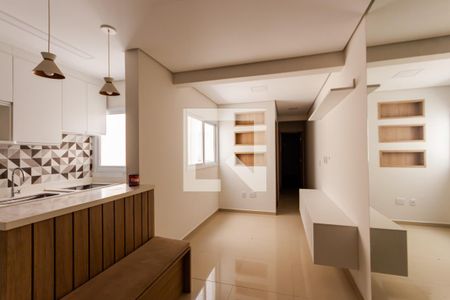 Sala de apartamento para alugar com 2 quartos, 107m² em Utinga, Santo André
