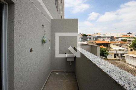 Varanda e área de Serviço de apartamento à venda com 2 quartos, 47m² em Vila Lucia, São Paulo