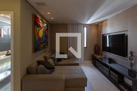 Sala 2 de apartamento à venda com 3 quartos, 110m² em Sion, Belo Horizonte