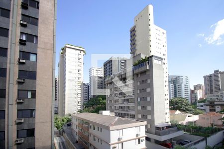 Vista da Sala de apartamento para alugar com 3 quartos, 116m² em Lourdes, Belo Horizonte
