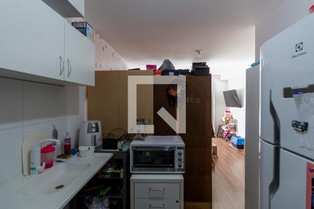 Cozinha e Área de Serviço de kitnet/studio para alugar com 1 quarto, 32m² em Vila Ré, São Paulo