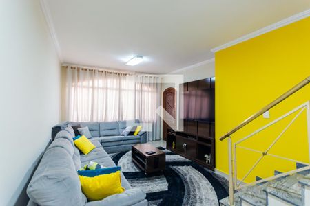 Sala de casa à venda com 3 quartos, 245m² em Jardim Rina, Santo André