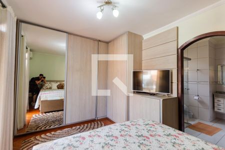 Suíte de casa à venda com 3 quartos, 245m² em Jardim Rina, Santo André